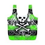 Deathrock Skull Full Print Recycle Bag (M)