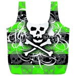 Deathrock Skull Full Print Recycle Bag (XL)