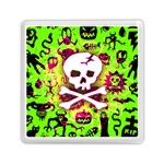 Deathrock Skull & Crossbones Memory Card Reader (Square)