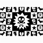 Gothic Punk Skull Canvas 24  x 36 