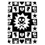 Gothic Punk Skull Removable Flap Cover (S)