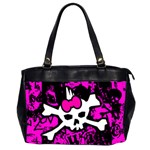 Punk Skull Princess Oversize Office Handbag (2 Sides)