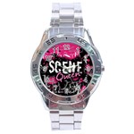 Scene Queen Stainless Steel Analogue Watch