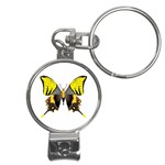 Butterfly M2 Nail Clippers Key Chain