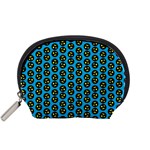 0059 Comic Head Bothered Smiley Pattern Accessory Pouch (Small)