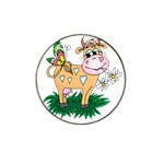 Cute cow Hat Clip Ball Marker (4 pack)