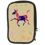 Funny Donkey Compact Camera Leather Case