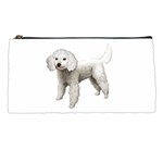 White Poodle Dog Gifts BW Pencil Case
