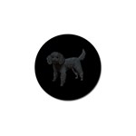 Black Poodle Dog Gifts BB Golf Ball Marker
