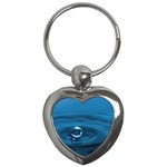 Water Drop Key Chain (Heart)