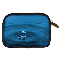 Water Drop Digital Camera Leather Case from mytees Back