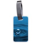 Water Drop Luggage Tag (one side)
