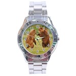 bear4 Stainless Steel Analogue Men’s Watch