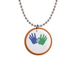 Hand 1  Button Necklace