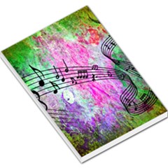 Abstract Music 2 Large Memo Pads