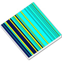 Hot Stripes Aqua Small Memo Pads