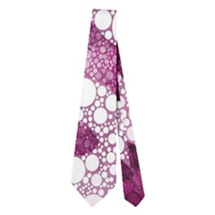 Purple Zebra Print Bling Pattern  Neckties (two Side) 