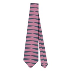 Triangles And Stripes Pattern Necktie
