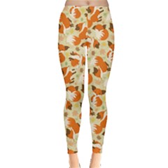 Curious Maple Fox Leggings 