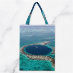 Great Blue Hole 1 Classic Tote Bags