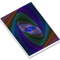 Eye Of The Galactic Storm Large Memo Pads
