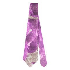 Festive Chic Pink Glitter Stone Neckties (two Side) 