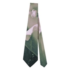 White Flower Neckties (two Side) 