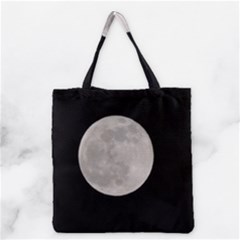 Full Moon At Night Grocery Tote Bag