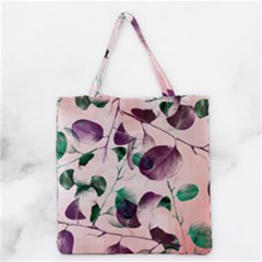 Spiral Eucalyptus Leaves Grocery Tote Bag