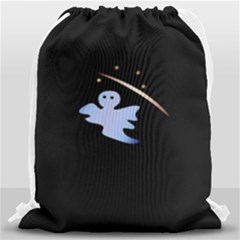 Ghost Night Night Sky Small Sweet Drawstring Bag (large)