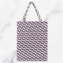 Halloween Lilac Paper Pattern Classic Tote Bag