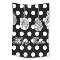 Easter Eggs Large Tapestry