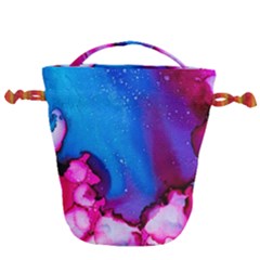 Abstract Detail Art Texture Drawstring Bucket Bag