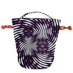 Background Texture Pattern Drawstring Bucket Bag