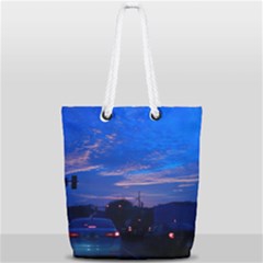 Blue Highway Full Print Rope Handle Tote (small)