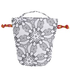 Pattern Design Pretty Cool Art Drawstring Bucket Bag