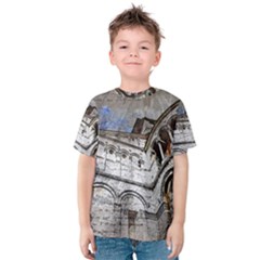 Building Architecture Columns Kids  Cotton Tee
