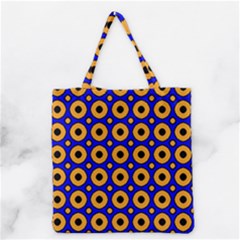 Pattern Circle Seamless Texture Grocery Tote Bag