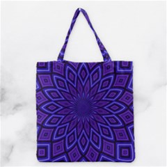 Kaleidoscope Abstract Background Grocery Tote Bag