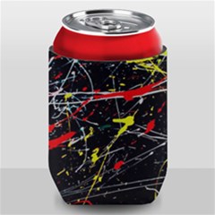 Random Paint Splats Background Can Holder