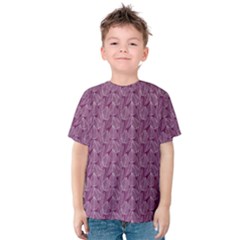 Leaf Pattern Lace Leaf Leaves Kids  Cotton Tee