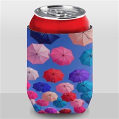 Rainbow Umbrella Can Holder