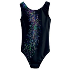 Galaxy Space Kids  Cut-out Back One Piece Swimsuit