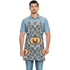Pumpkin Pattern Kitchen Apron