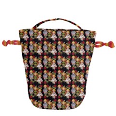 Dindollyblack Drawstring Bucket Bag