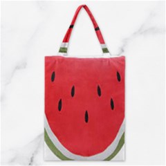 Watermelon Pillow Fluffy Classic Tote Bag