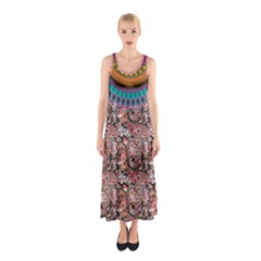 Tribal2 Sleeveless Maxi Dress
