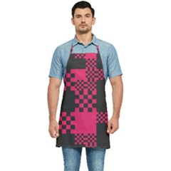 Cube-square-block-shape-creative Kitchen Apron