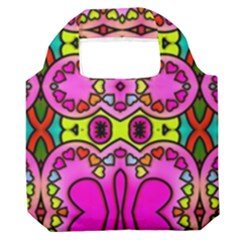 Abstract-karakkter Premium Foldable Grocery Recycle Bag