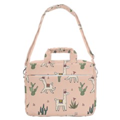Llamas Pattern Macbook Pro 16  Shoulder Laptop Bag